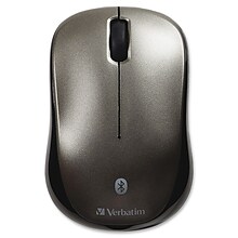 Verbatim Wireless Tablet Multi-Trac Blue LED 98590 Optical Mouse, Gray, 1/EA