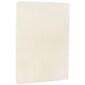 JAM Paper Strathmore 80 lb. Cardstock Paper, 8.5" x 14", Ivory White Wove, 50 Sheets/Pack (17428906)