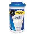 Sani Professional Instant Hand Sanitizer Wipes, Clean Scent, 6/Carton (P92084)