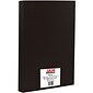 JAM Paper 80 lb. Cardstock Paper, 8.5" x 14", Black, 50 Sheets/Pack (64429505)