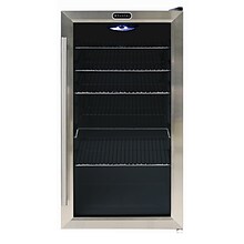 Whynter BR-130SB 17 3.1 Cu. Ft. Freestanding 120 Can Beverage Refrigerator with Internal Fan