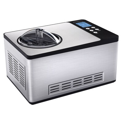 Whynter Automatic Ice Cream Make,r 2.1 Quart, Stainless Steel (ICM-200LS)
