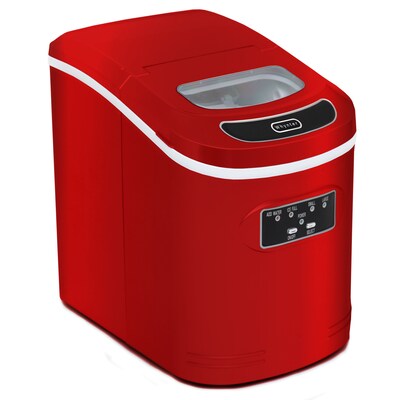 Whynter Compact Portable Ice Maker 27 lb capacity - Red (IMC-270MR)