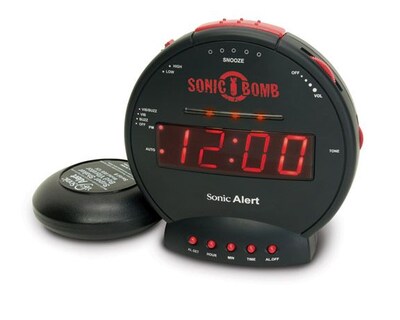 Sonic Alert Vibrating Alarm Clock (HRSC1357)
