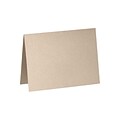 LUX A7 Folded Card  (5 1/8 x 7)  - Taupe Metallic - Pack of 1000 (2445227)