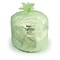 BioTuf Compostable Coreless Trash Bags, 13 Gallon, 24x32, 0.88Mil, Green, 25 Bags/Roll, 8 Rolls