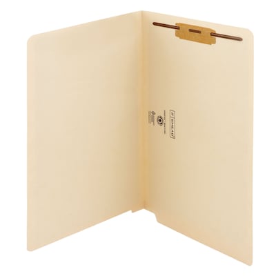 Smead End Tab Classification Folders, Shelf-Master Reinforced Straight-Cut Tab, Legal Size, Manila, 50/Box (37110)