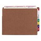 Smead TUFF Reinforced Redrope File Pockets, 3-1/2" Expansion, Letter Size, 10/Box (73780)