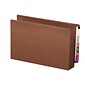 Smead TUFF Reinforced Redrope File Pockets, 3-1/2" Expansion, Legal Size, Brown, 10/Box (74780)