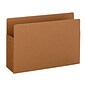 Smead TUFF Reinforced Redrope File Pockets, 5-1/4" Expansion, Legal Sized, Brown, 10/Box (74790)