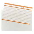 Smead® Self-Adhesive Poly Pockets, Index Card Size (5-5/16 W x 3-5/8 H), Clear, 100/Bx (68153)