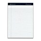 TOPS Docket Diamond Premium Stationery Tablets, 8-1/2" x 11-3/4", Legal Ruled, White, 50 Sheets/Pad, 2 Pads/Pack (63975)