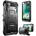 i-Blason Apple iPhone 7 Armorbox Series Fullbody Protection Case with Screen and Holster - Black (75