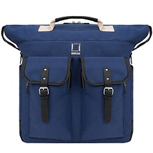 Lencca Phlox Hybrid Backpack and Messenger Bag Blue 15.4 Inch (LENLEA062)