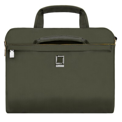 Lencca Capri Green Laptop Shoulder Crossbody Bag  13.3 Inch (LENLEA121)