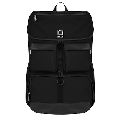 Lencca Logan Black Laptop Backpack 17.3 Inch (LENLEA223)