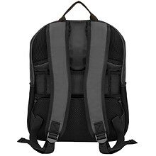 Vangoddy Adler Laptop Backpack Fits up to 15.6 Laptop Metallic Gray with Black Trim