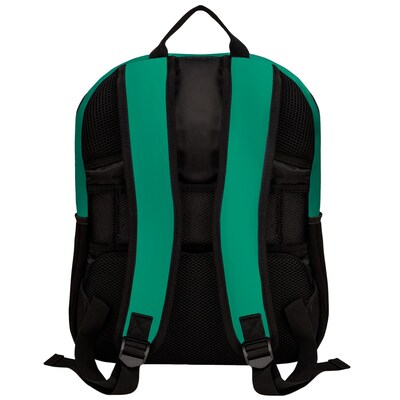 Vangoddy Adler Laptop Backpack Fits up to 15.6" Laptop Jade Green with Black Trim