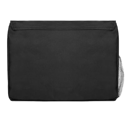 SumacLife Canvas Travel Laptop Messenger Bag (Black)