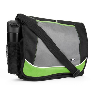 SumacLife Canvas Travel Laptop Messenger Bag (Green)