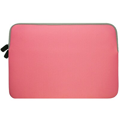 Vangoddy Laptop Carrying Sleeve with Front Pocket Fits up to 17 Laptops (Pink)