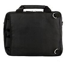 Vangoddy El Prado (Small) Laptop Messenger/Backpack (Black)