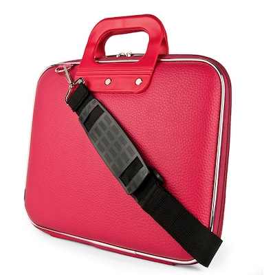 SumacLife Cady Laptop Organizer Bag Fits up to 12" Laptop Organizers (Pink)