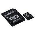 Kingston® SDC4 Class 4 32GB microSDHC Memory Card with SD Adapter