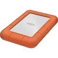 LaCie Rugged Mini 500GB 5 Gbps USB 3.0 External Hard Drive, Orange (LAC301556)