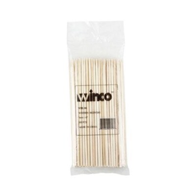 Winco 6 Bamboo Skewer, 100/Carton (75393)