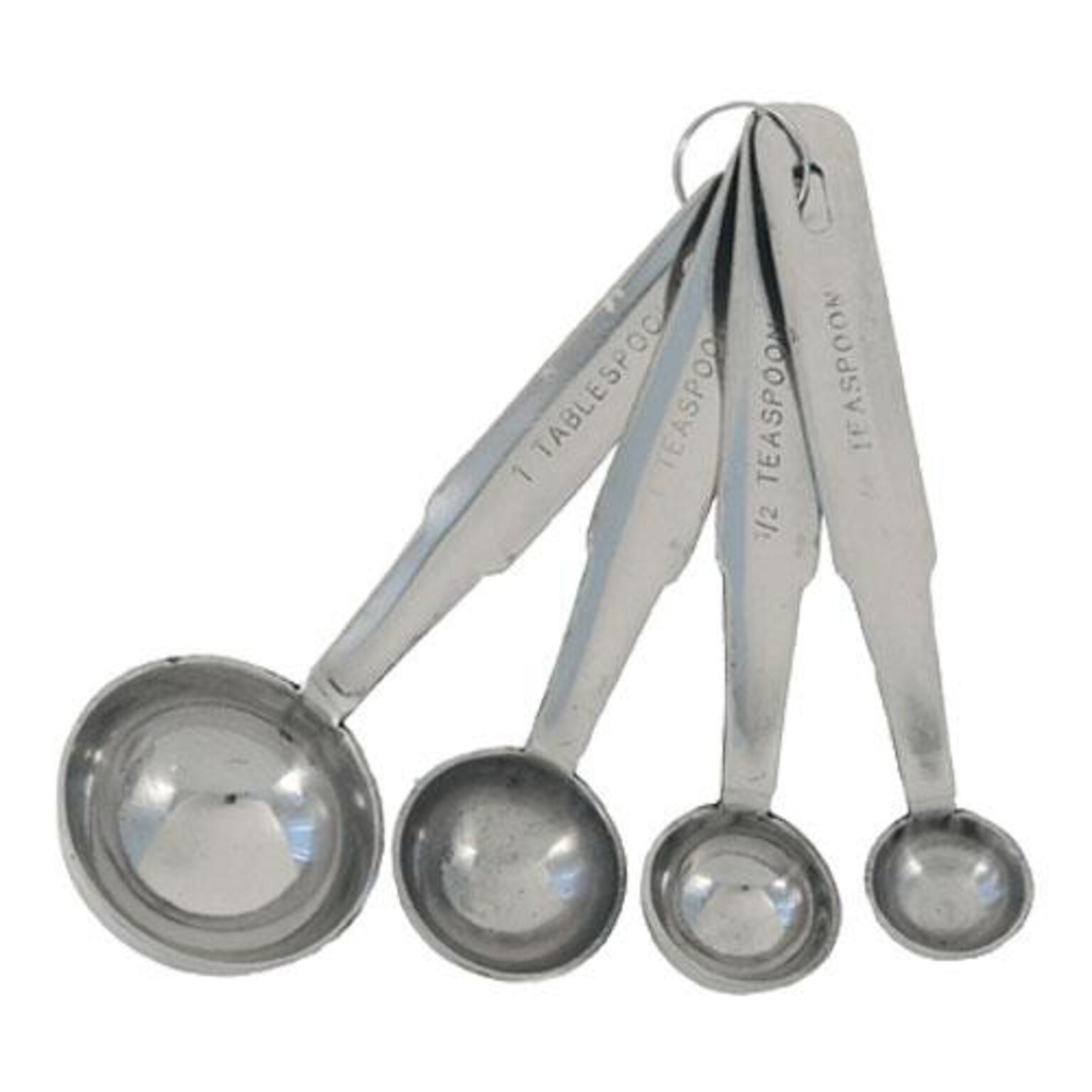 Crestware Stainless Steel Measuring Spoon Set (MEASPHD)