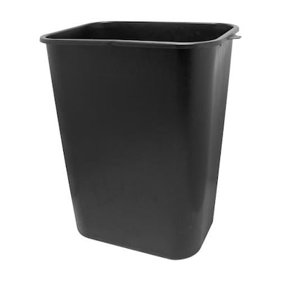 Impact Products 10 Gallon Wastebasket, Black (7703-5)