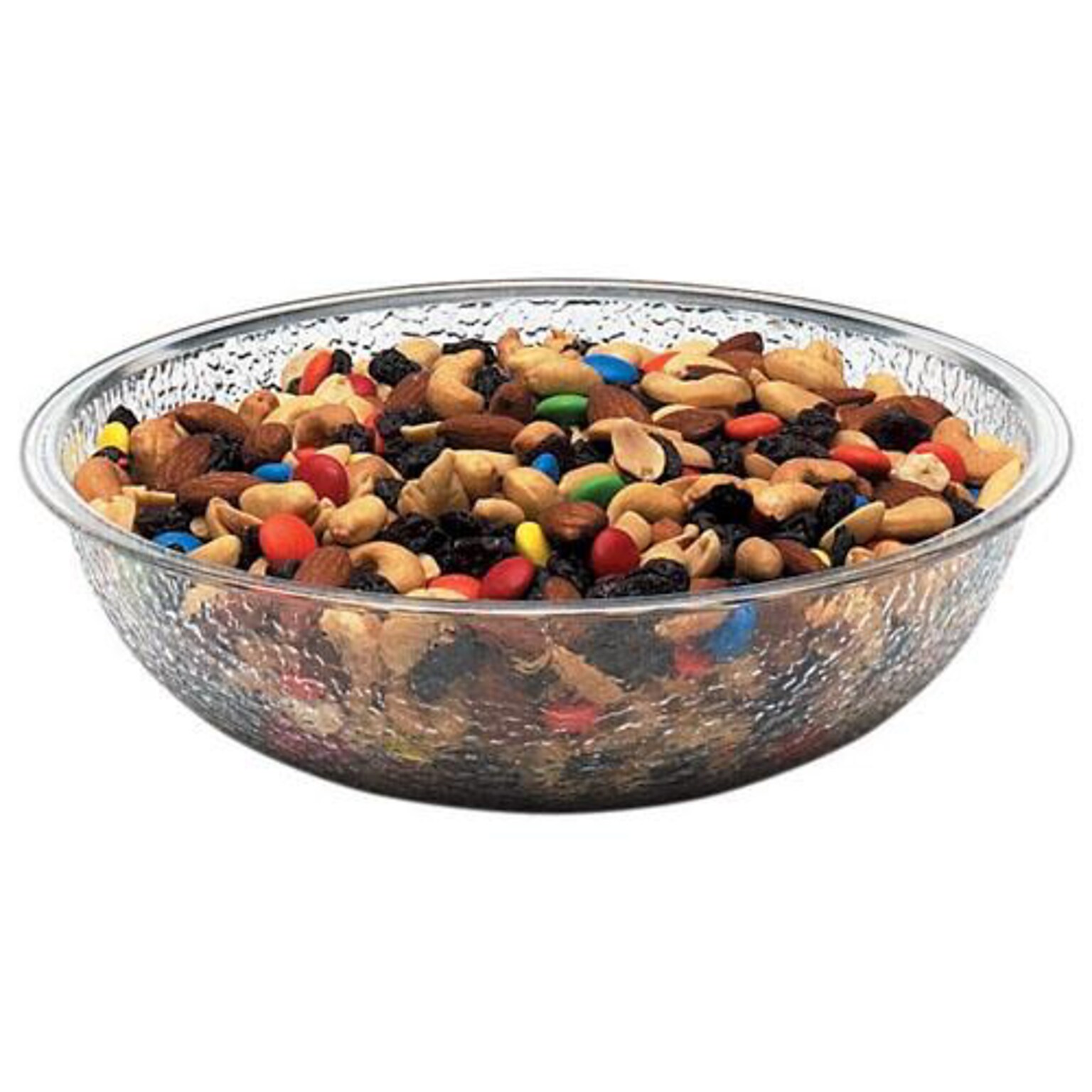 Cambro Camwear 8 Polycarbonate Pebbled Bowl, Clear (PSB8176)