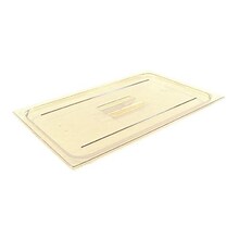 Cambro Full Size H-Pan™ Cover, 20 7/8 L x 12 3/4 W, Amber (10HPCH150)