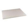 Winco 18 W x 24 D Plastic Cutting Board, White
