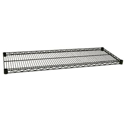 Focus Foodservice Green Epoxy Coated Wire Shelf, 14" x 30" (FF1430G)
