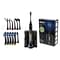 Pursonic® S520 Rechargeable Sonic Toothbrush with 12 Brush Heads, Black (S520BK)