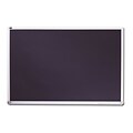 Quartet® Black Chalkboard, 4 x 6, Aluminum Frame