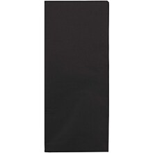 JAM Paper® Tissue Paper, Black, 10/Pack (1152348)