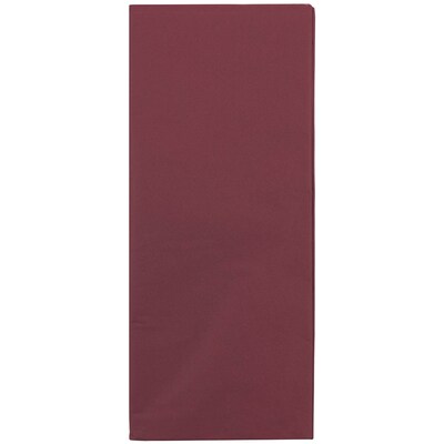 JAM Paper® Tissue Paper, Burgundy, 10/Pack (1155680)
