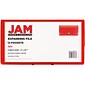 Jam Paper Plastic File Pocket, Check Size, Red (2167012)