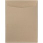 JAM Paper 9" x 12" Open End Catalog Envelopes, Brown Kraft Paper Bag, 10/Pack (38288)