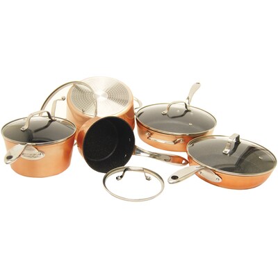 Starfrit 10-Piece Cookware Set, Copper (SRFT030910)