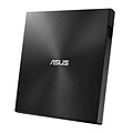 ASUS® SDRW08U7MUBLKGA Ultra-Slim External DVD-Writer, USB 2.0, Black/Silver