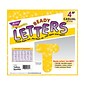 Trend® 4" Ready Letters®, Casual Sparkles, Yellow