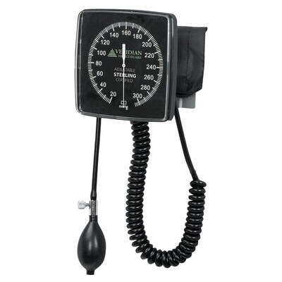 Sphygmomanometer; Wall Mount, Aneroid Type with Adult Cuff