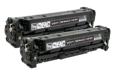Quill Brand® Remanufactured Black High Yield Toner Cartridge Replacement for HP 305X (CE410XD), 2/Pa
