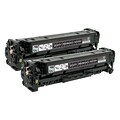 Quill Brand® Remanufactured Black High Yield Toner Cartridge Replacement for HP 305X (CE410XD), 2/Pa