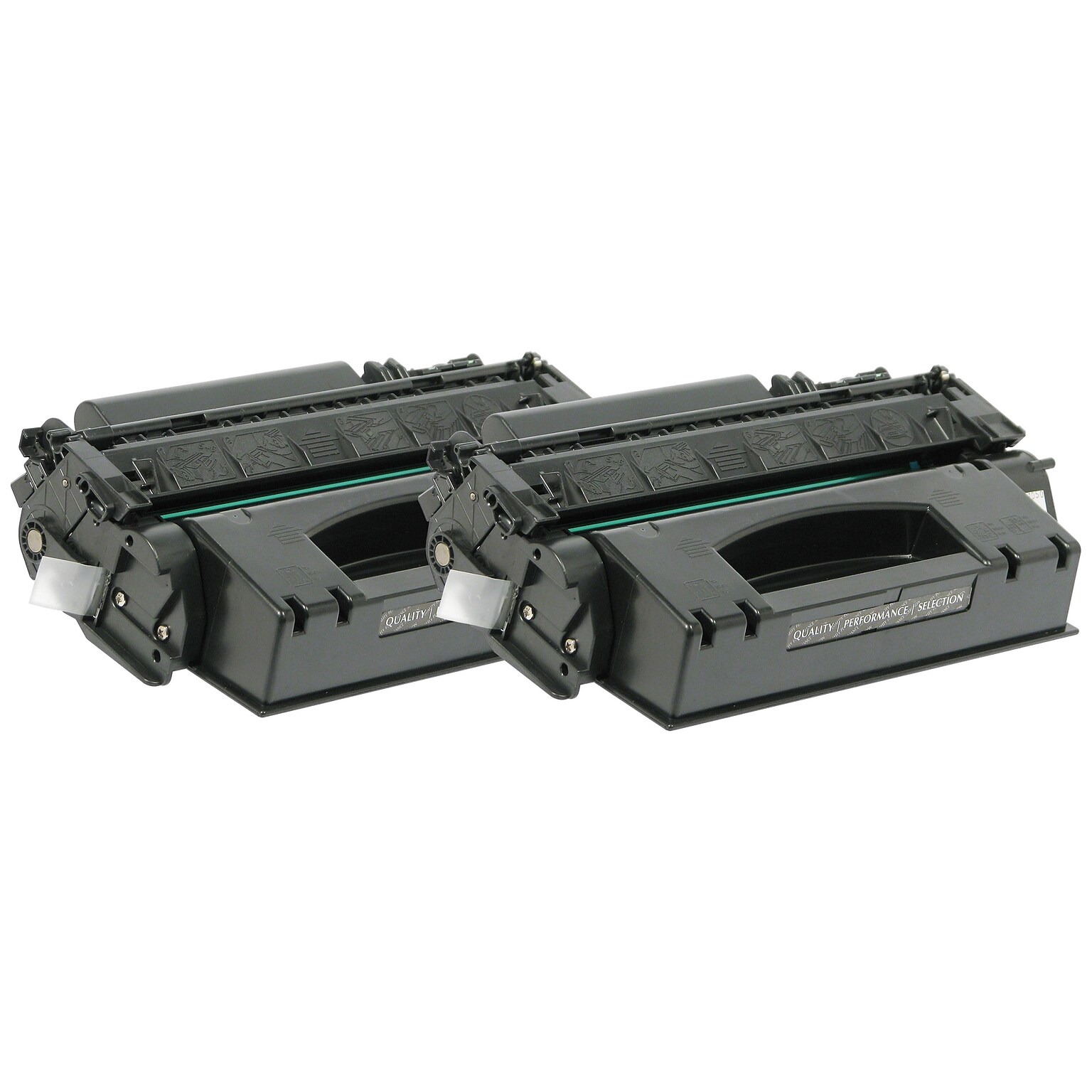 Quill Brand® Remanufactured Black High Yield Toner Cartridge Replacement for HP 49X (Q5949X), 2/Pack (Lifetime Warranty)