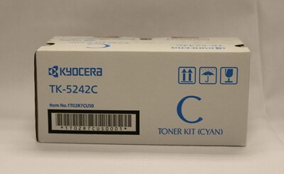 Kyocera/TK-5242C/Cyan Toner Cartridge (KYOTK5242C),